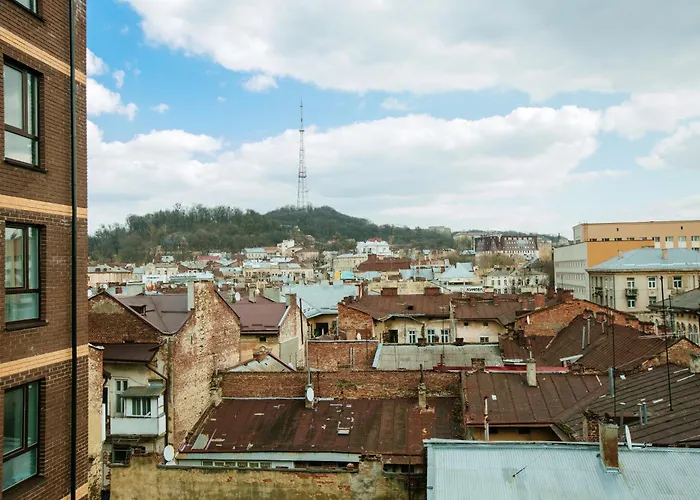 High Castle View In Center Lviv!!! شقة *